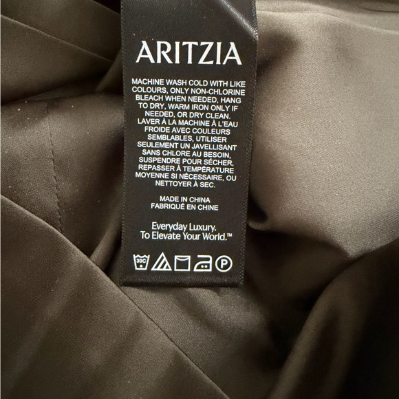Aritzia Sunday Best Satin Mini Dress - Picture 8 of 8